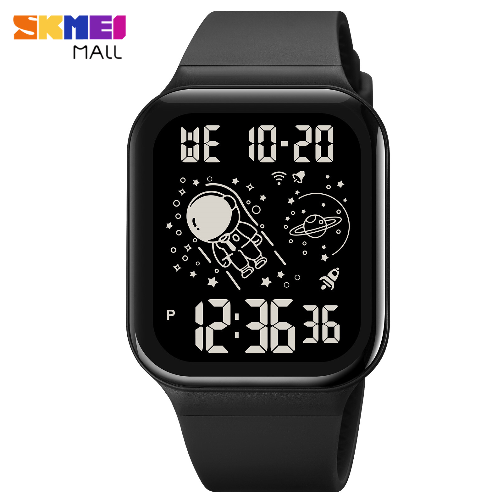SKMEI 1863 Space Men Women Watch Digital Sport 50m Waterproof