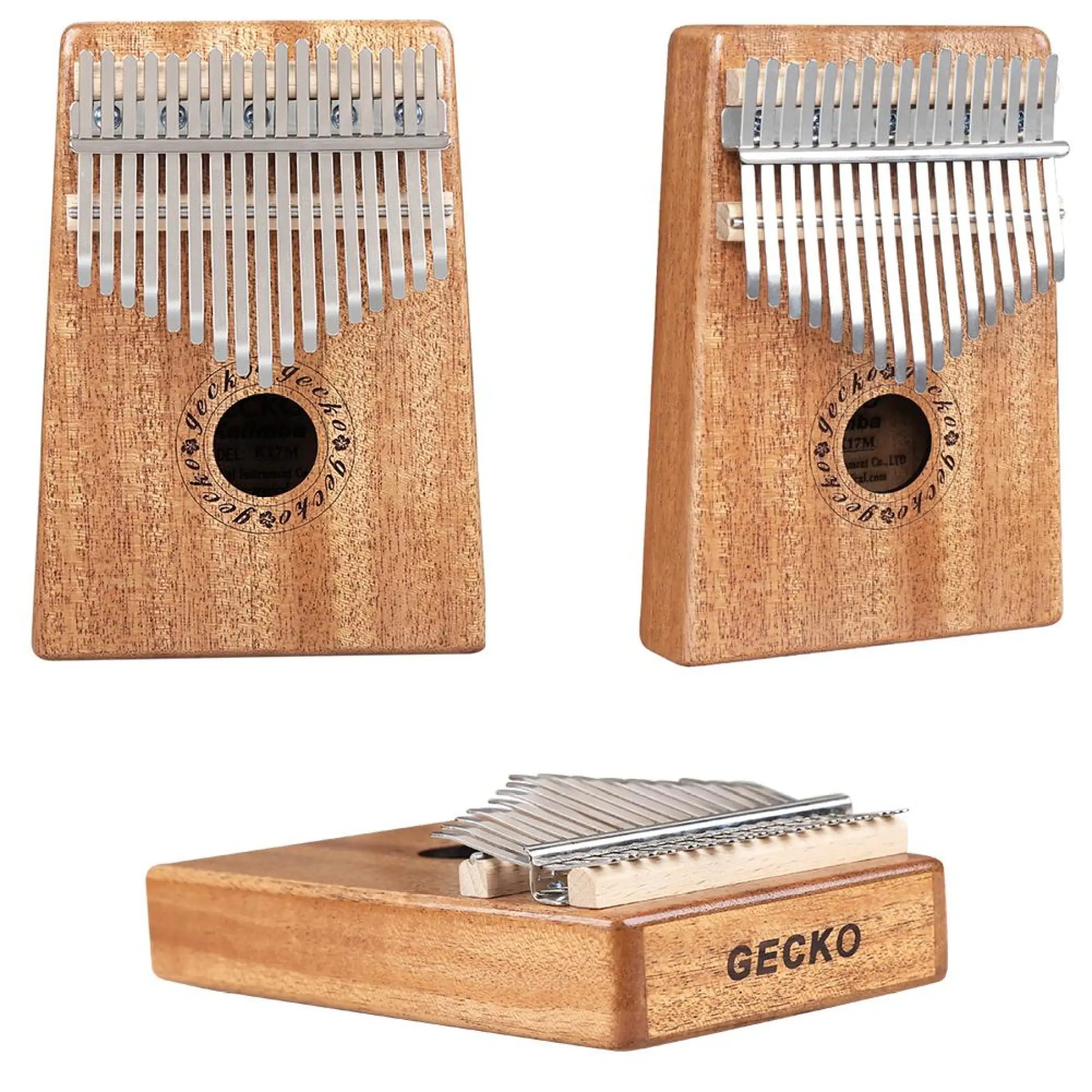 Gecko 17 Kunci Kalimba Afrika Jempol Piano Jari Perkusi Keyboard Alat Musik Piano Kotak Lazada Indonesia