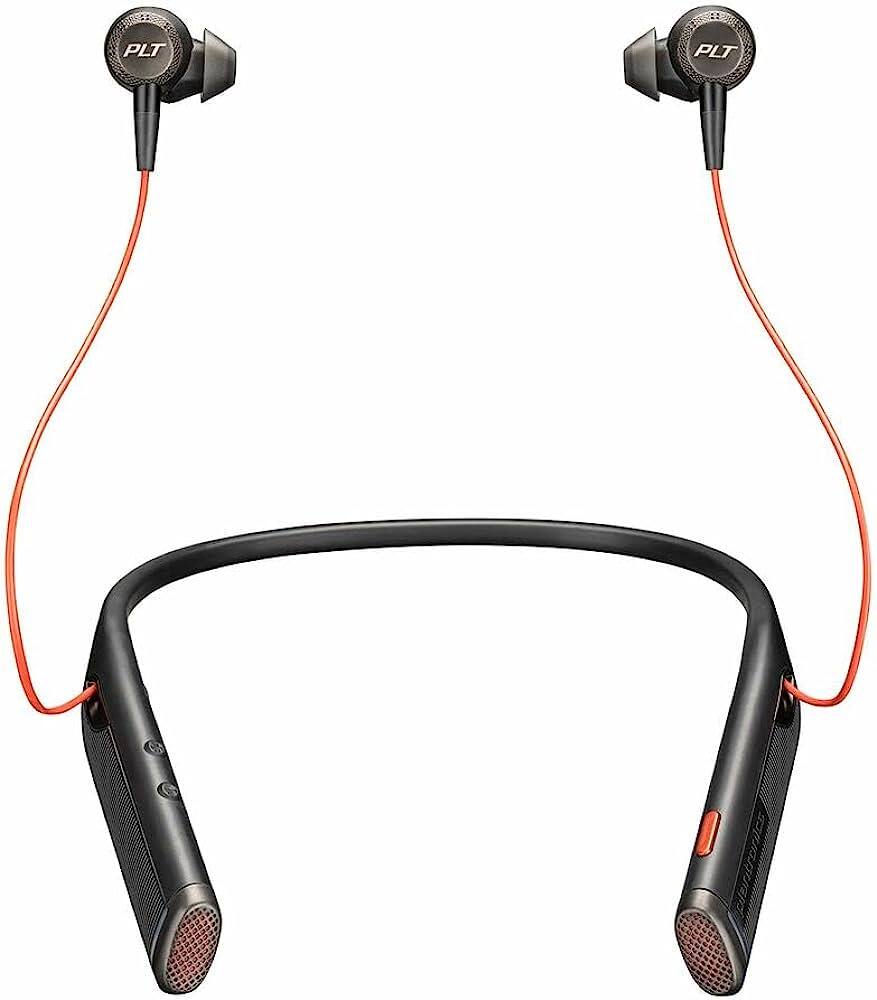 Poly Plantronics Voyager 6200 UC Bluetooth Dual-Ear (Stereo)Earbuds Neckband Headset - USB-A Compatible to connect to your PC Mac - Works with Teams, Zoom ราคา 9,690 บาท*ส่งฟรี