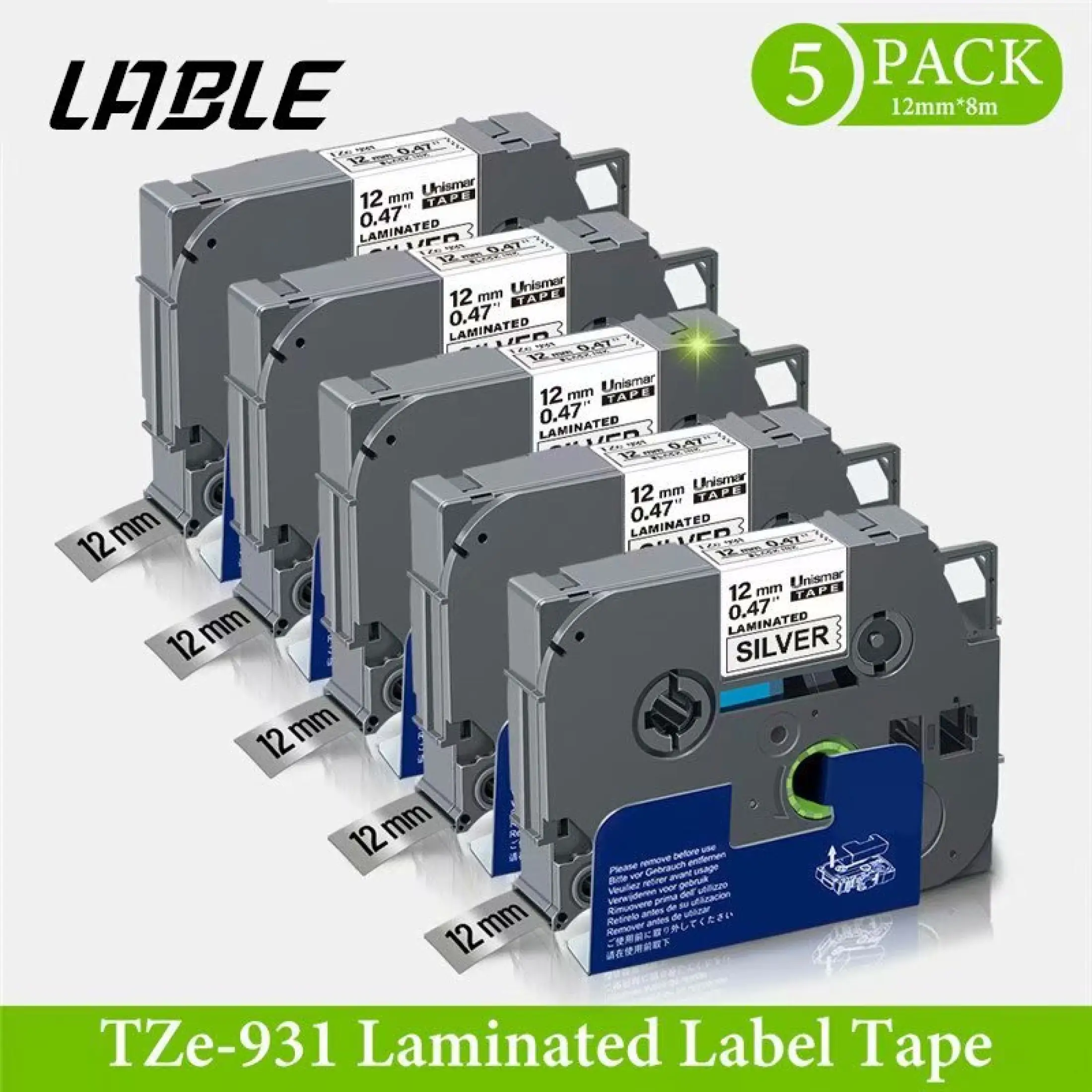 p touch laminated tape