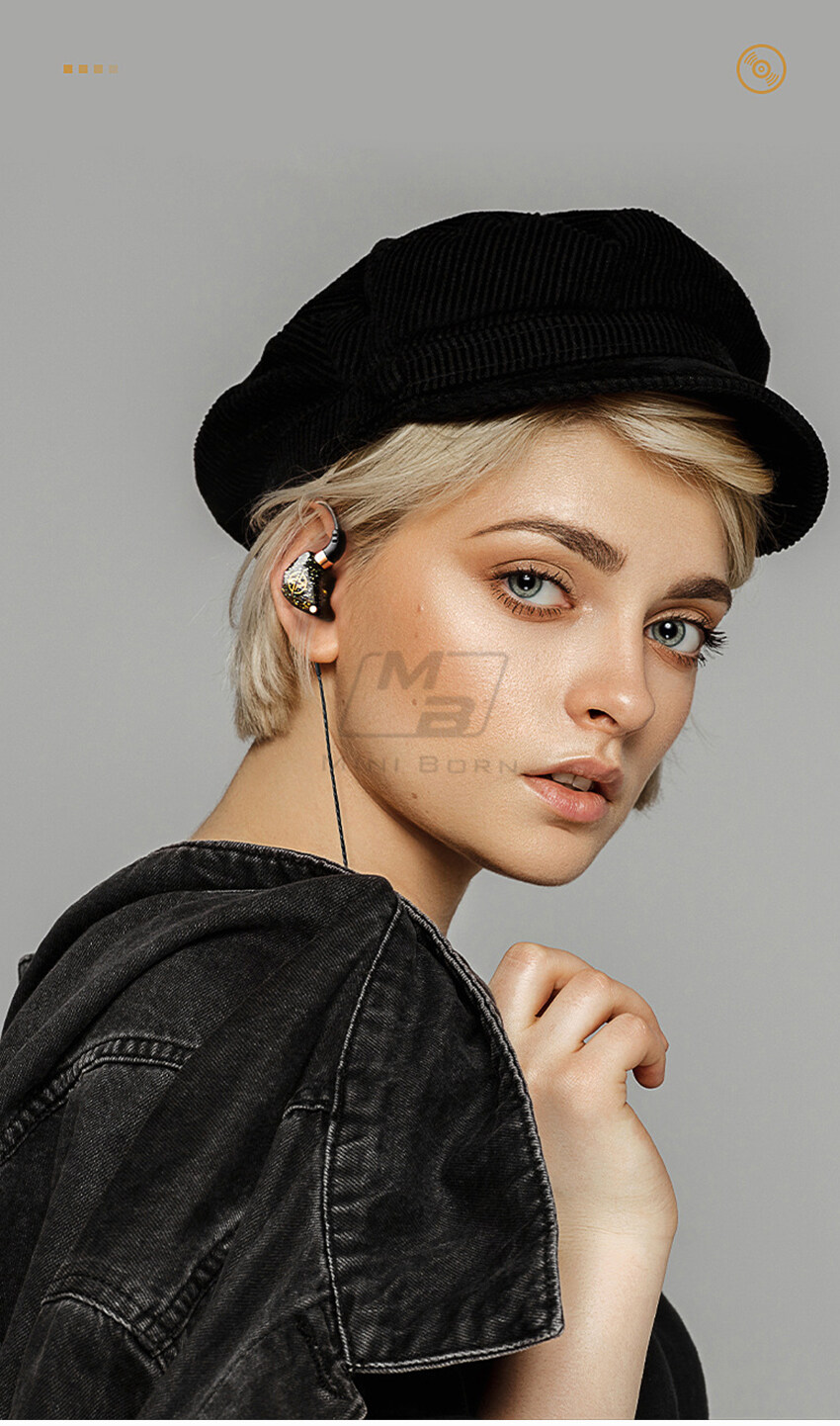 2024 In-Ear-Kopfhörer Kopfhörer Kabelgebundene Ohrhörer Schweres Bass-Headset Schalldichte Ohrstöpsel Geräuschunterdrückung HIFI-Klangqualität Subwoofer-Kopfhörer HD-Mikrofon_voghion.com