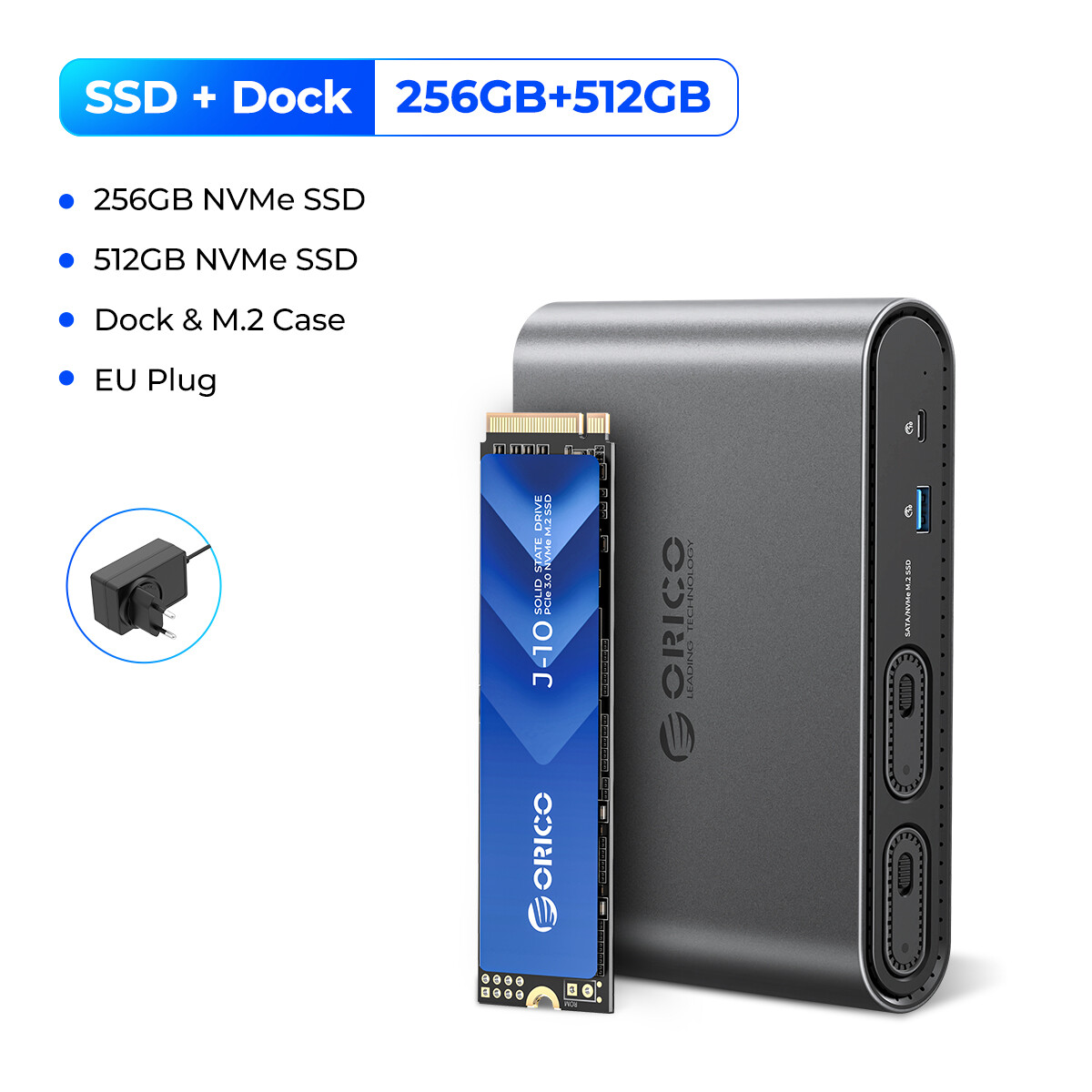 ORICO M.2 NVMe dữ liệu sata lưu trữ đầy đủ chức năng Loại C Dual protocal Máy tính để bàn lưu trữ tr