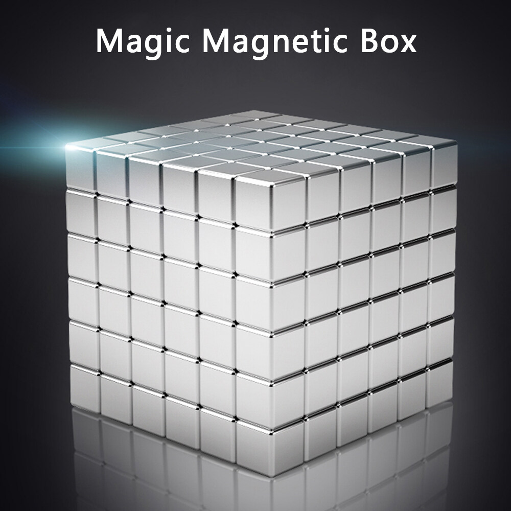 Magnetic Blocks 216-1000PSC Education Decompression Assembly  Leisure Leisure Blocks Architecture Fun Stress Presure Children's Playing Puzzle Building Tabletop Toys