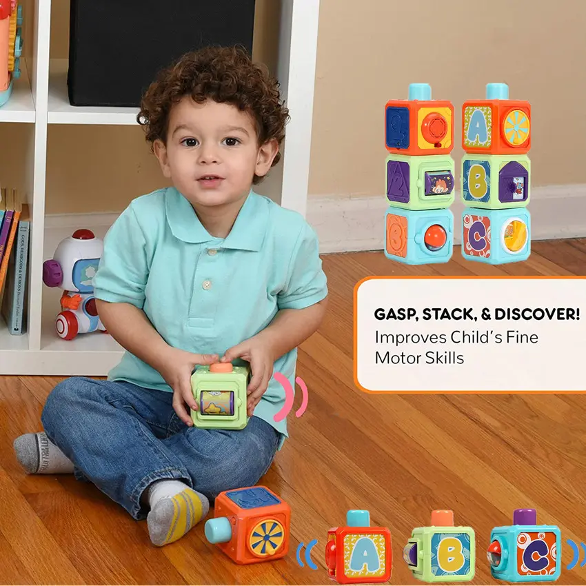 baby stacking blocks