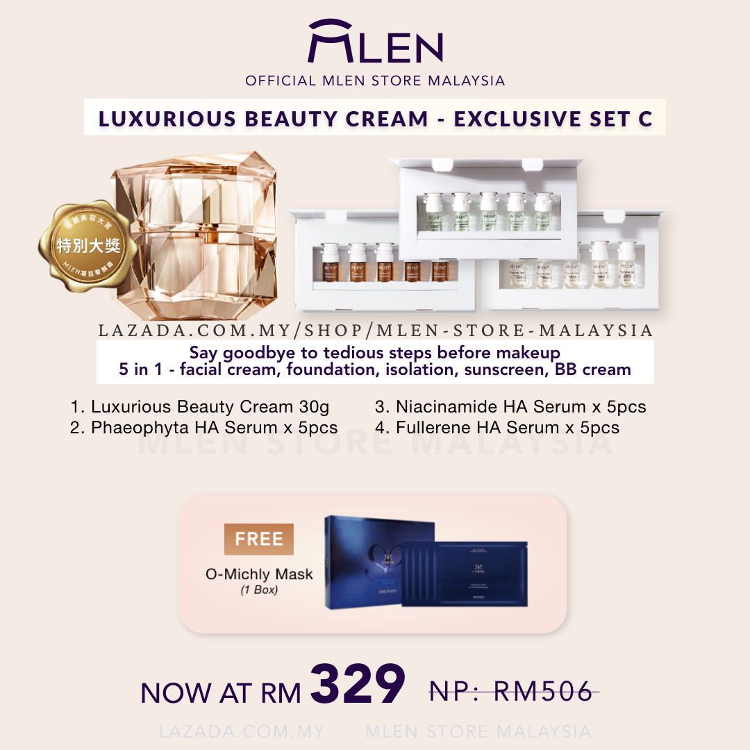 Gambar MLEN Exclusive Set C   MLEN Luxurious Beauty Cream Set | Beauty Skincare | Facial Cream