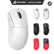 Attack Shark R1 59g Superlight Mouse, PixArt PAW3311 Gaming Sensor, BT/2.4G Wireless/Wired Gaming Mouse, 6 Adjustable Dpi up to 18000