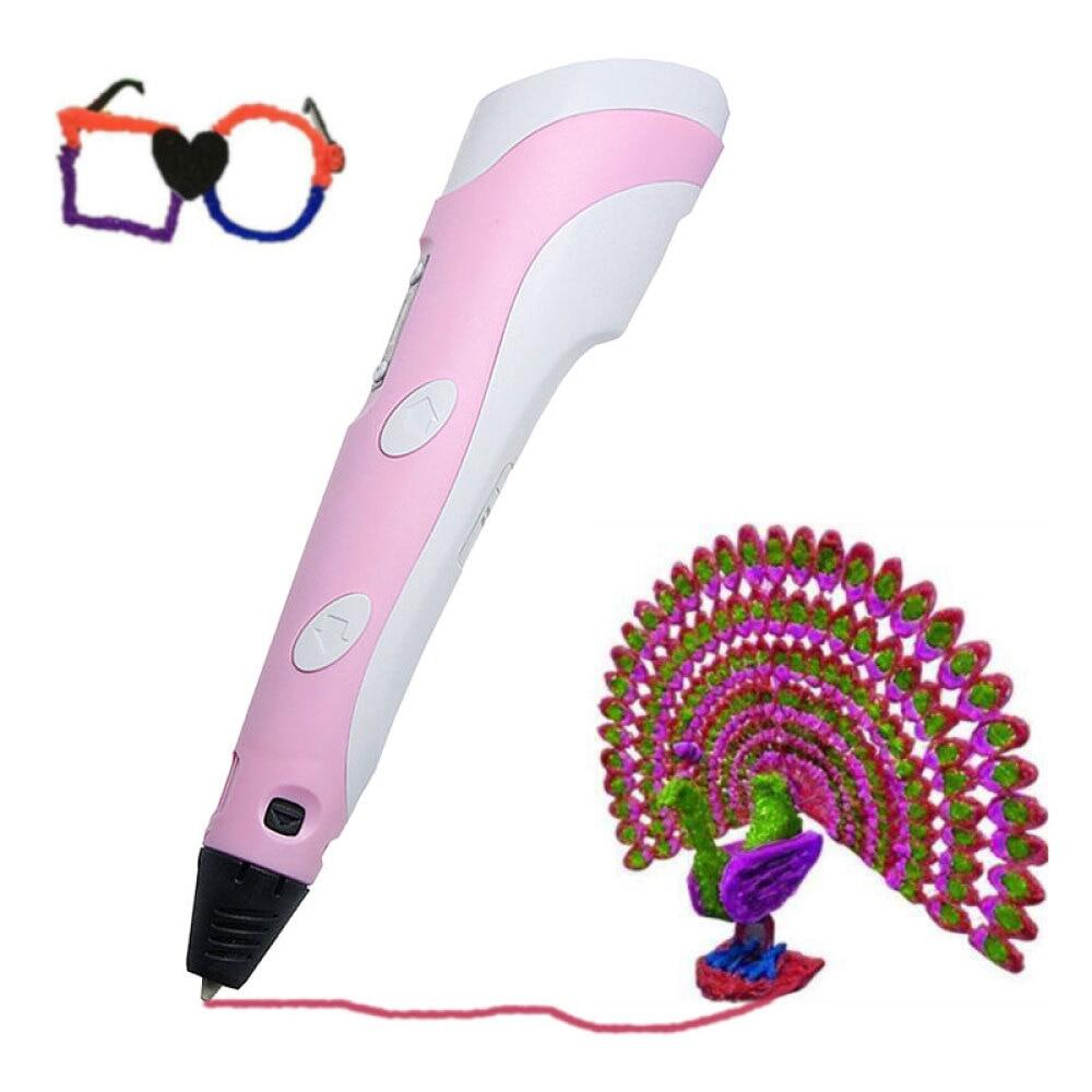 Bộ Bút In 3D Dụng Cụ Vẽ Bút Vẽ Tranh Graffiti 3D Đồ Chơi Cho Trẻ Em Đồ Thủ Công Tự Làm Máy In 3D PLA Nạp Đầy Dây Tóc