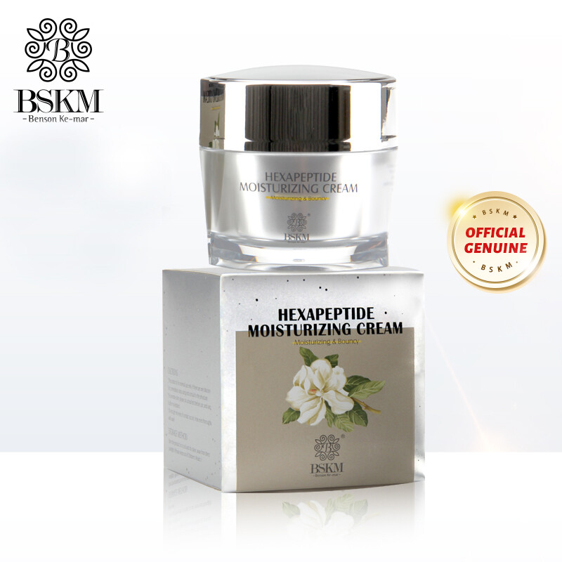 Gambar ?Fast Shipping?BSKM Face Cream for Women Hexapeptide Moisturizing Whitening Dry Skin Skin Care 35ml