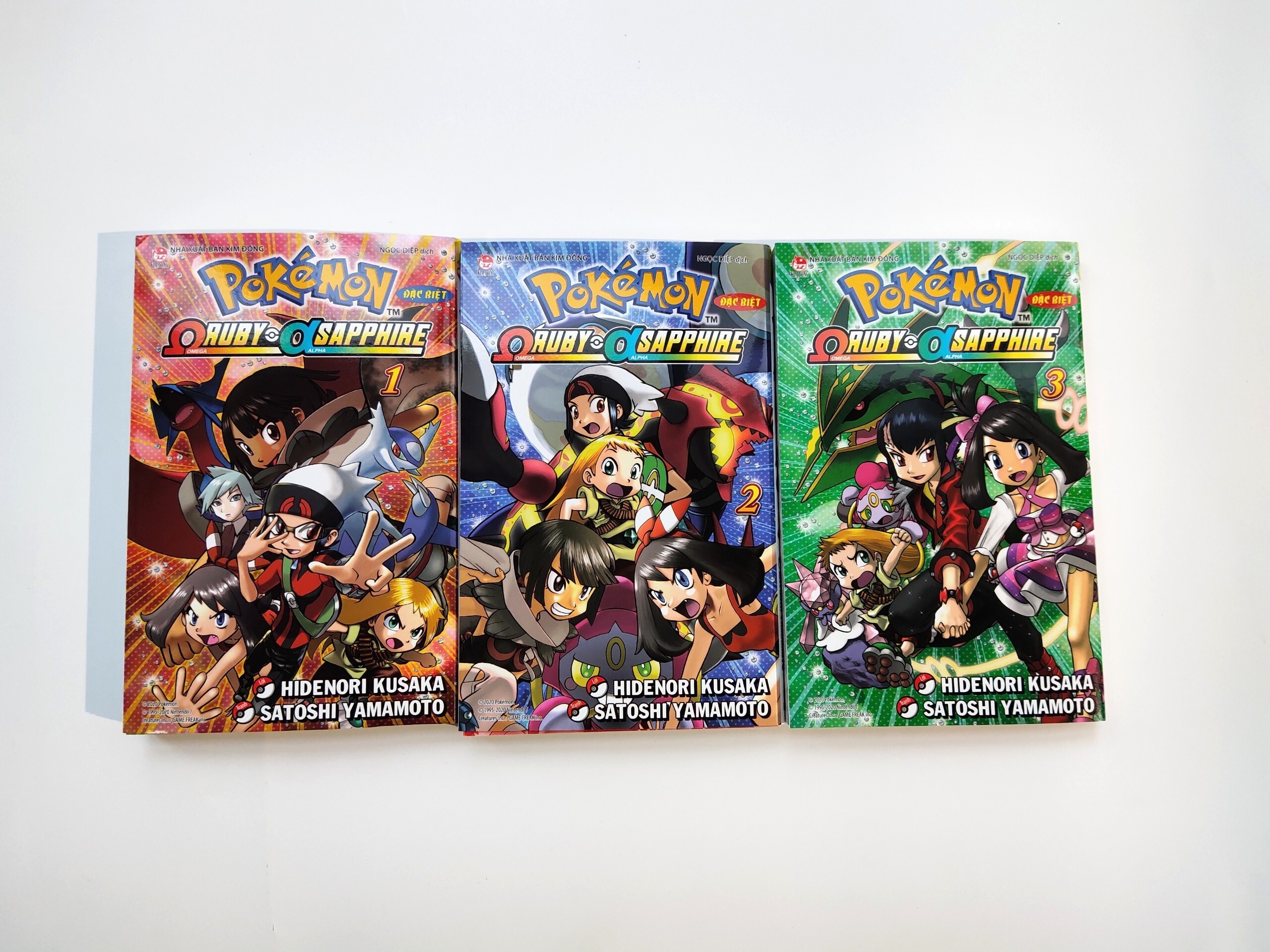Fahasa - Pokémon Đặc Biệt Ω Ruby Α Sapphire Boxser (Bộ 3 Tập)