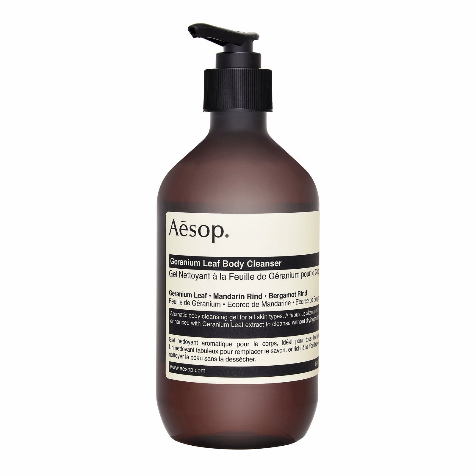 Gambar Aesop Geranium Daun Pembersih Badan 16.9Oz 500Ml