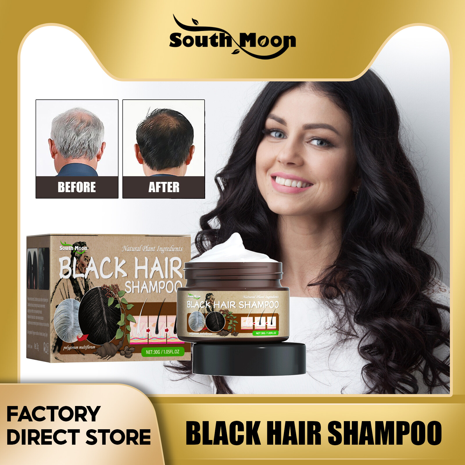 Buy BSY Noni Black Hair Magic Dye Shampoo Black 12ml Online - Shop Beauty &  Personal Care on Carrefour UAE