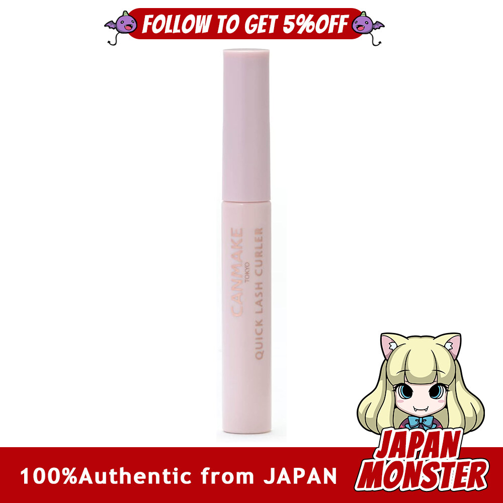 Canmake Quick Lash Curler 3.4g Clear Transparent Type Mascara Base Top Coat Curl Keeper Japan