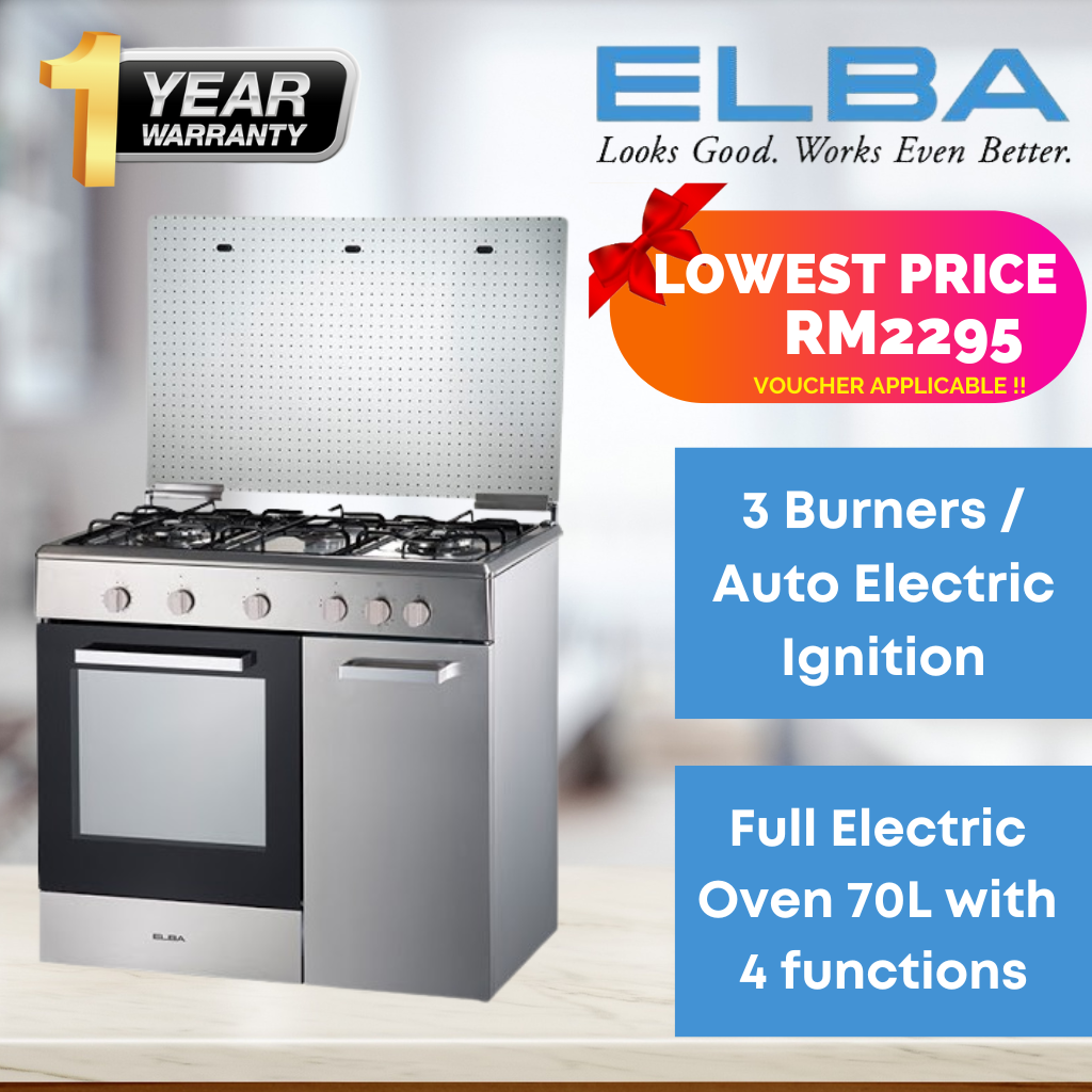 dapur gas dan oven elba