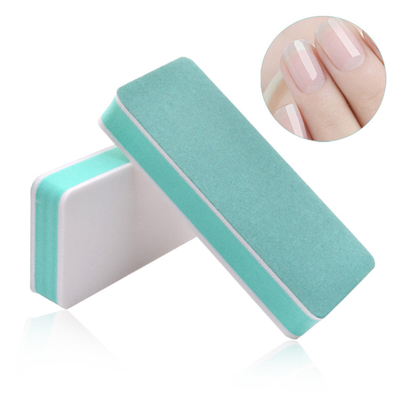 Miếng bọt biển đánh bóng móng tay có sẵn hai mặt sửa chữa móng tay