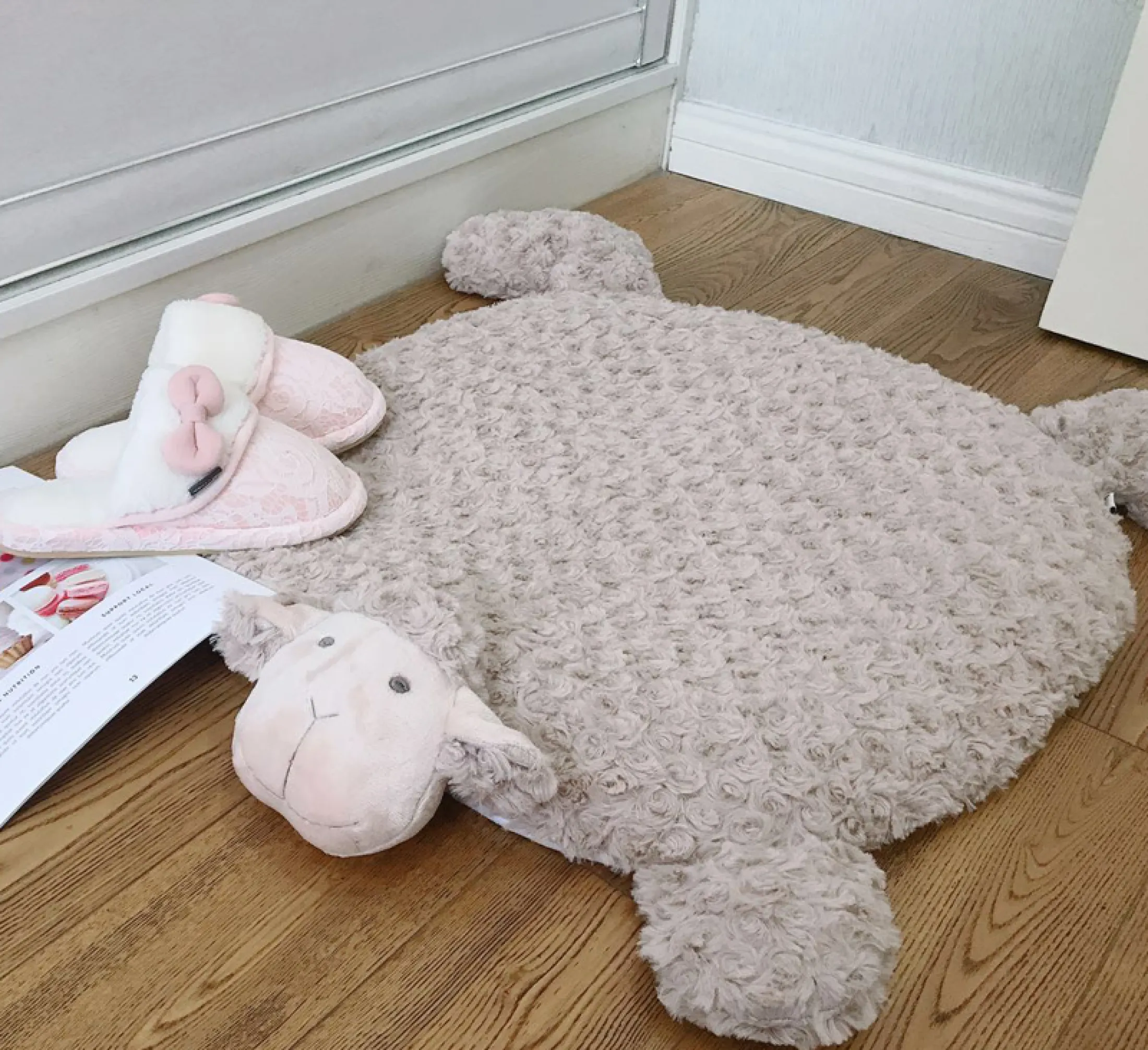 Cute Cartoon Baby Play Mat Kids Gym Activity Carpet Sheep Floor Mats Tapis Bebe Toys For Kids Infant Rug Newborn Baby Room Decor Lazada Singapore