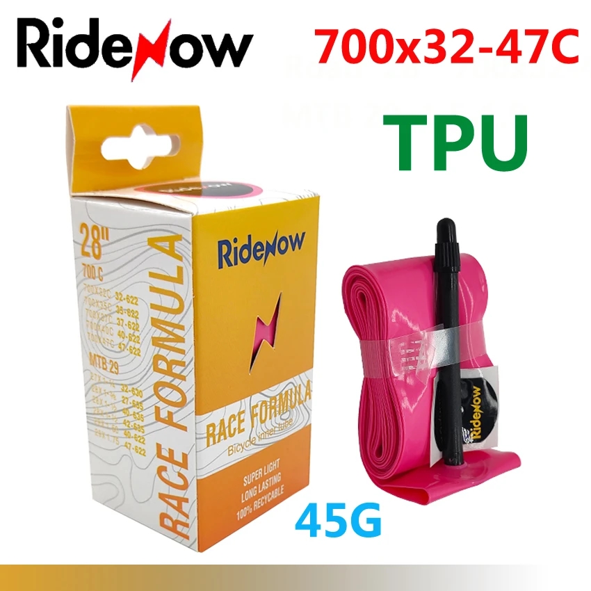Ridenow tpu xe đạp trên đường 700c xe đạp ống bên trong 700x32c 35 38 40 42 45 47c lốp 45/65mm van pháp xe đạp mtb 29x1.5 1.75 1.9 lốp
