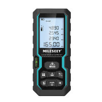 Mileseey khoảng cách la-de mét S6 40M-100m Laser Rangefinder với một ống bọt nước M/in/ft/in + ft đơn vị chuyển đổi LCD đèn nền và cơ chế Pythagore đo khoảng cách diện tích khối lượng