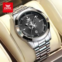 OPK Watch For Mens Waterproof Original 2026 New Sports Business Stainless Steel Strap Luminous Calendar Casual Fashion Watches