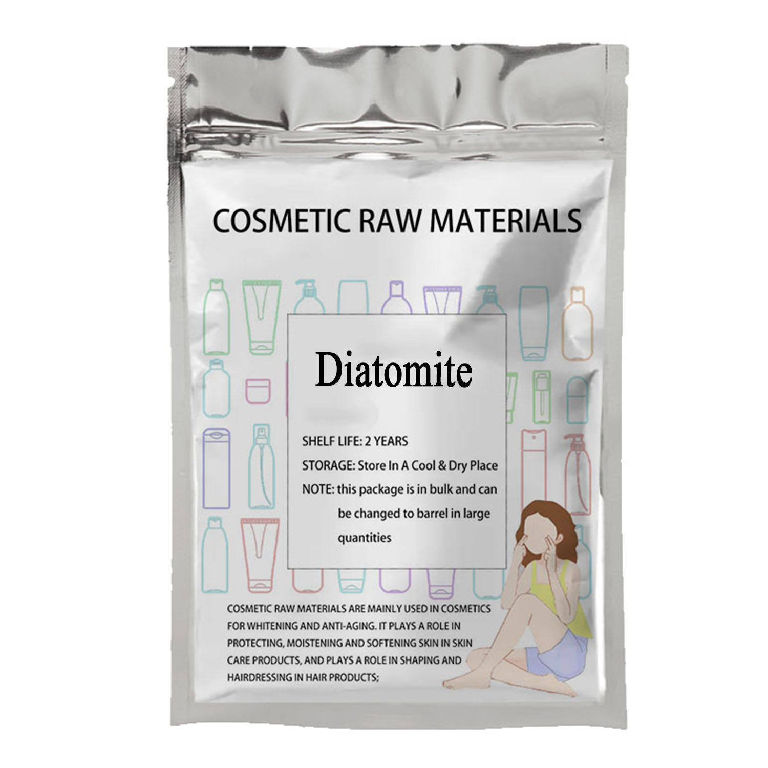 Diatomite nguyên liệu mỹ phẩm bùn khoáng