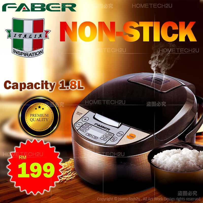 faber multi function rice cooker