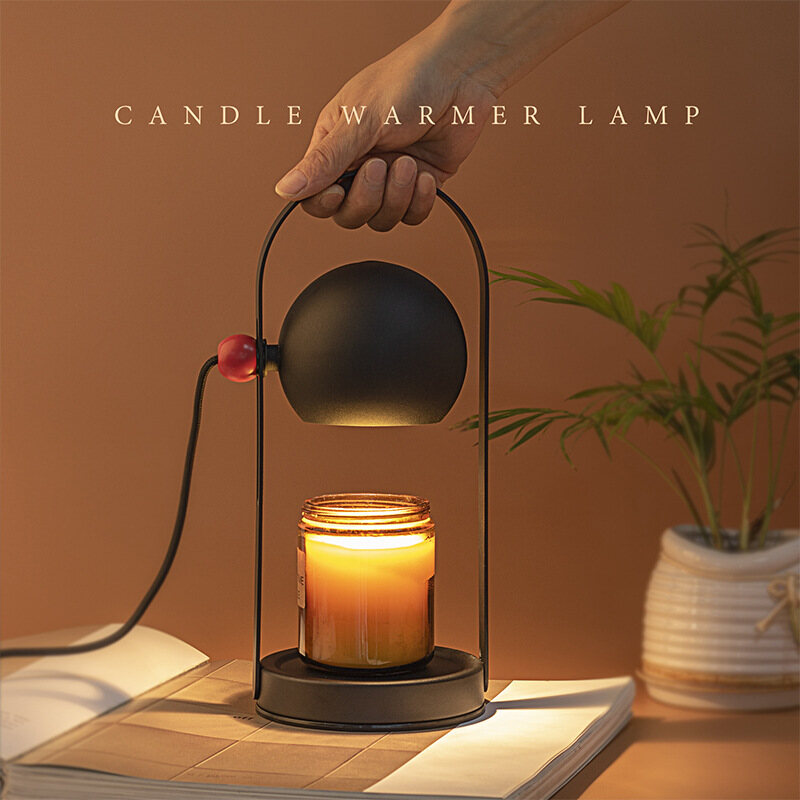 Candle Warmer Aromatherapy Melting Wax Lamp Adjustable Fragrance Table Fireless Essential CandleLight