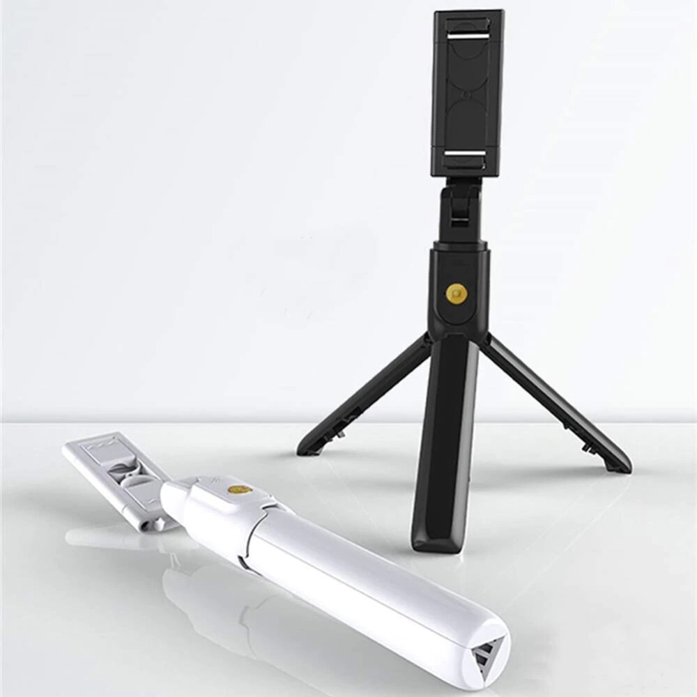 K07 Bluetooth Selfie Stick with Button Tripod PC Image