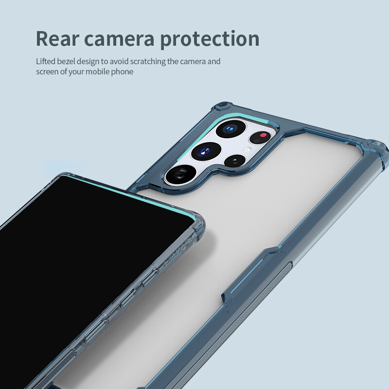 Nillkin Soft Silicone Phone Case and Shockproof Back Cover for Samsung Galaxy S22 Ultra description image 8
