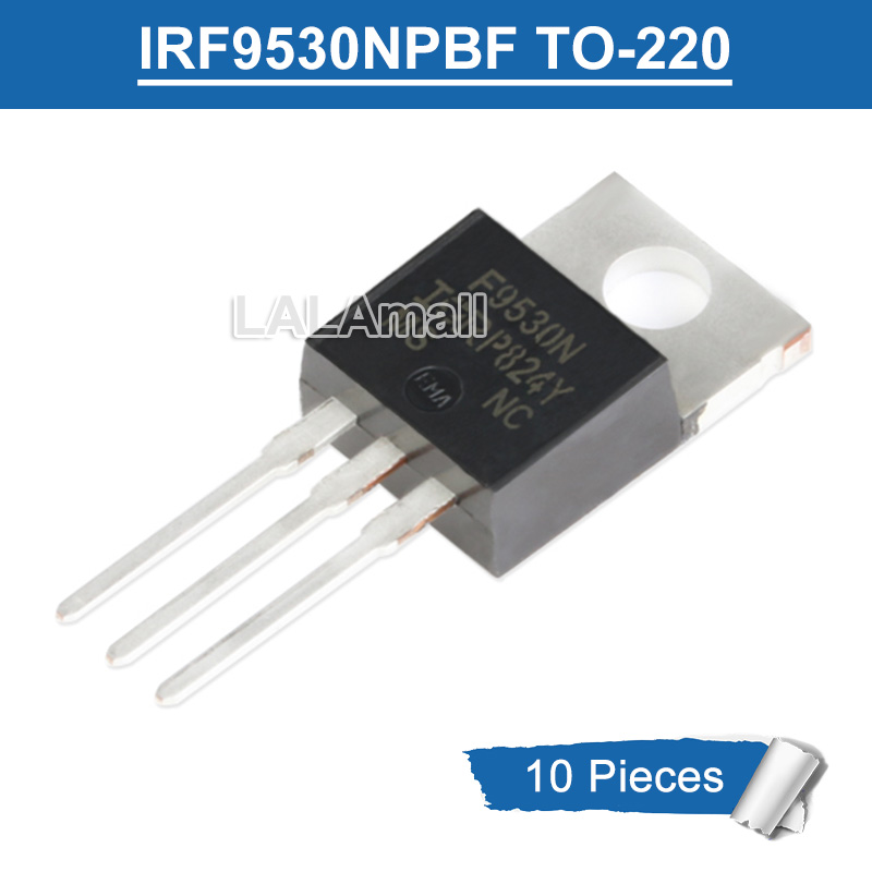 10 cái Original irf9530npbf irf9530n để-220 -100V/-14A p-kênh MOSFET Transistor