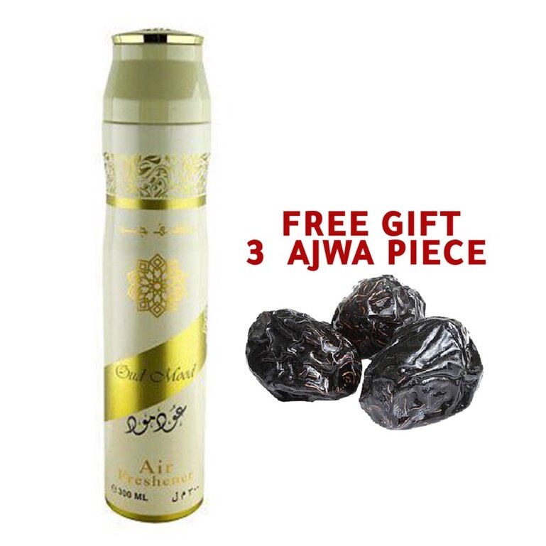 Gambar Oud Mood Air Freshener 300ml ??FREE GIFT AJWA??   Oud 24 hours   Romancea ????? pengharum ruangan