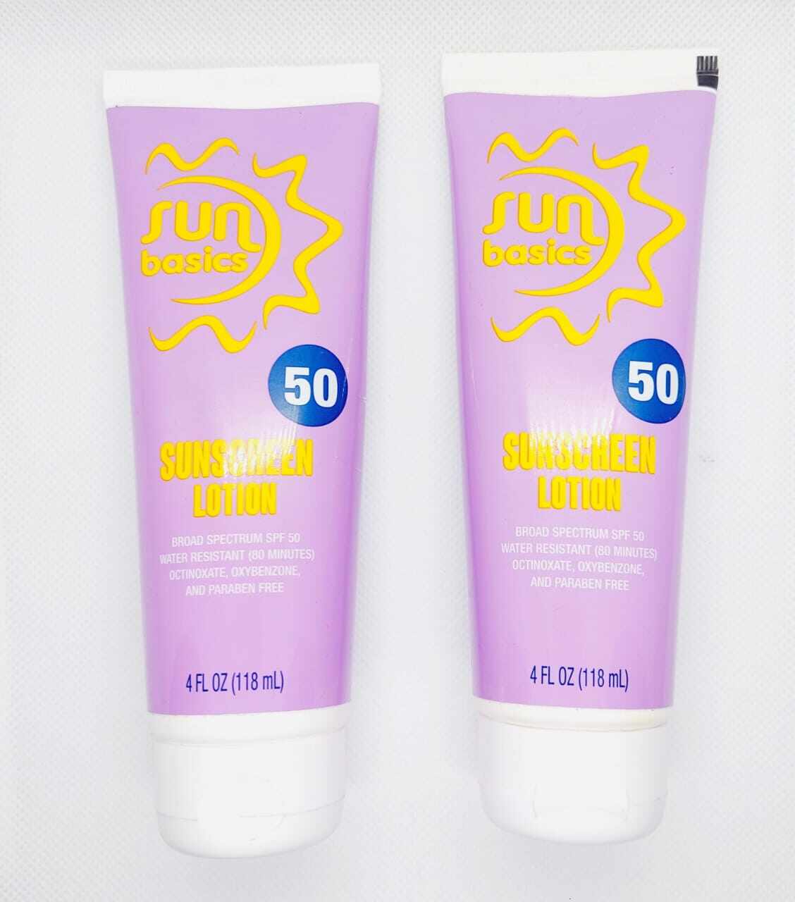 sun basics sunscreen lotion