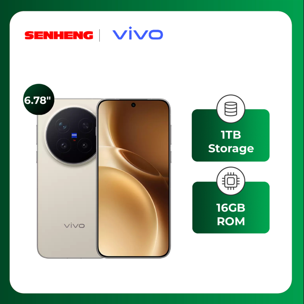 vivo X300 Pro 5G (16GB RAM+1TB) - Jenama vivo Harga 5,199 Ringgit*Penghantaran Percuma