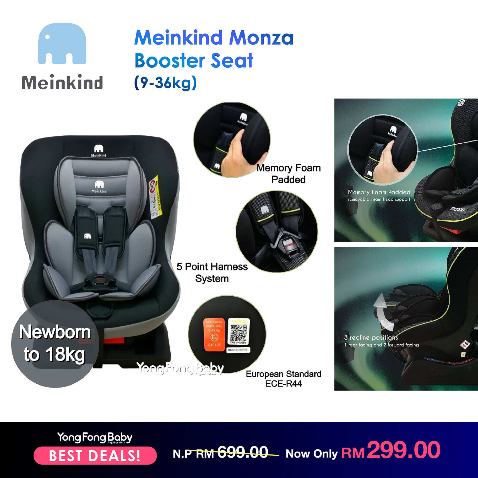 Meinkind car 2024 seat review