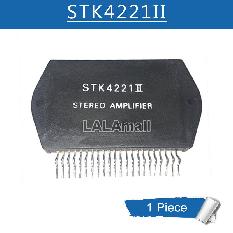 1 chiếc mô-đun bộ khuếch đại âm thanh nổi công suất af stk 4221ii stk4221 ii ic chính hãng