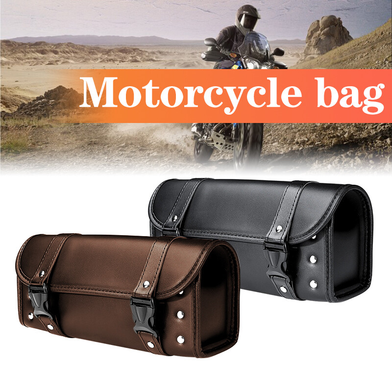 Da xe máy Saddlebags Yên Túi đựng dụng cụ Phía Trước Và Phía Sau Túi Phổ Quát Cho Yamaha Honda Harley Ktm Piaggio Aprilia Moto