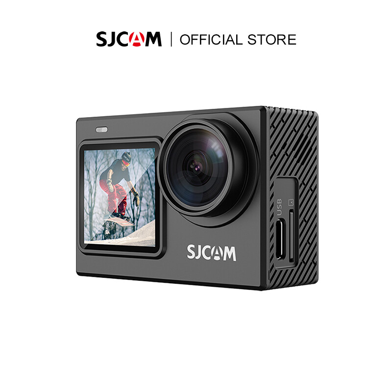  SJCAM sj6pro 4K60fps 24MP Camera hành động Màn hình kép với wifi 6-aixs ổn định hình ảnh 170 ° FOV 8X Zoom dưới nước 40M camera không thấm nước Hỗ trợ Micro gắn ngoài 