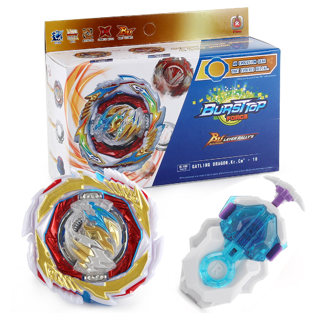 Con Quay Beyblade Burst Ultimate B-199 Booster Gatling Dragon Kèm Bộ Bệ Phóng Đồ Chơi