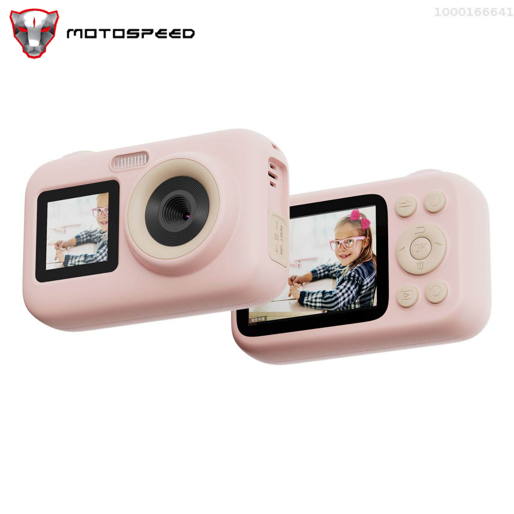 SJCAM 1080P Digital Camera Kids Camera 12MP HD Children Digital Video Camera Kids Selfie Camera for Boys And Girls 2.4-inch LCD Screen Dual Lenses Birthday Gift Festival Gift Great Gift for Childeren Age 3-12 Year Old