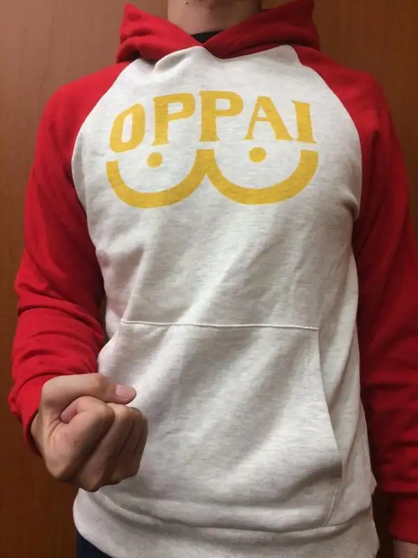 oppai hoodie lazada