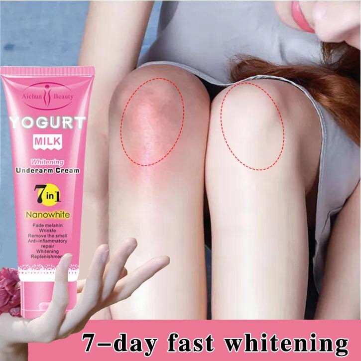 Kem làm trắng da loại bỏ melanin và melanin tiền gửi dưới nách, khuỷu tay, đầu gối và mông, chăm sóc da 80g
