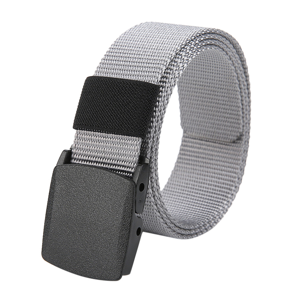 Belts For Women Plus Size Mens Buckle Long Canvas Nylon Waist Web Belt Metal Free Security Check Belt Free Shipping Lazada Ph
