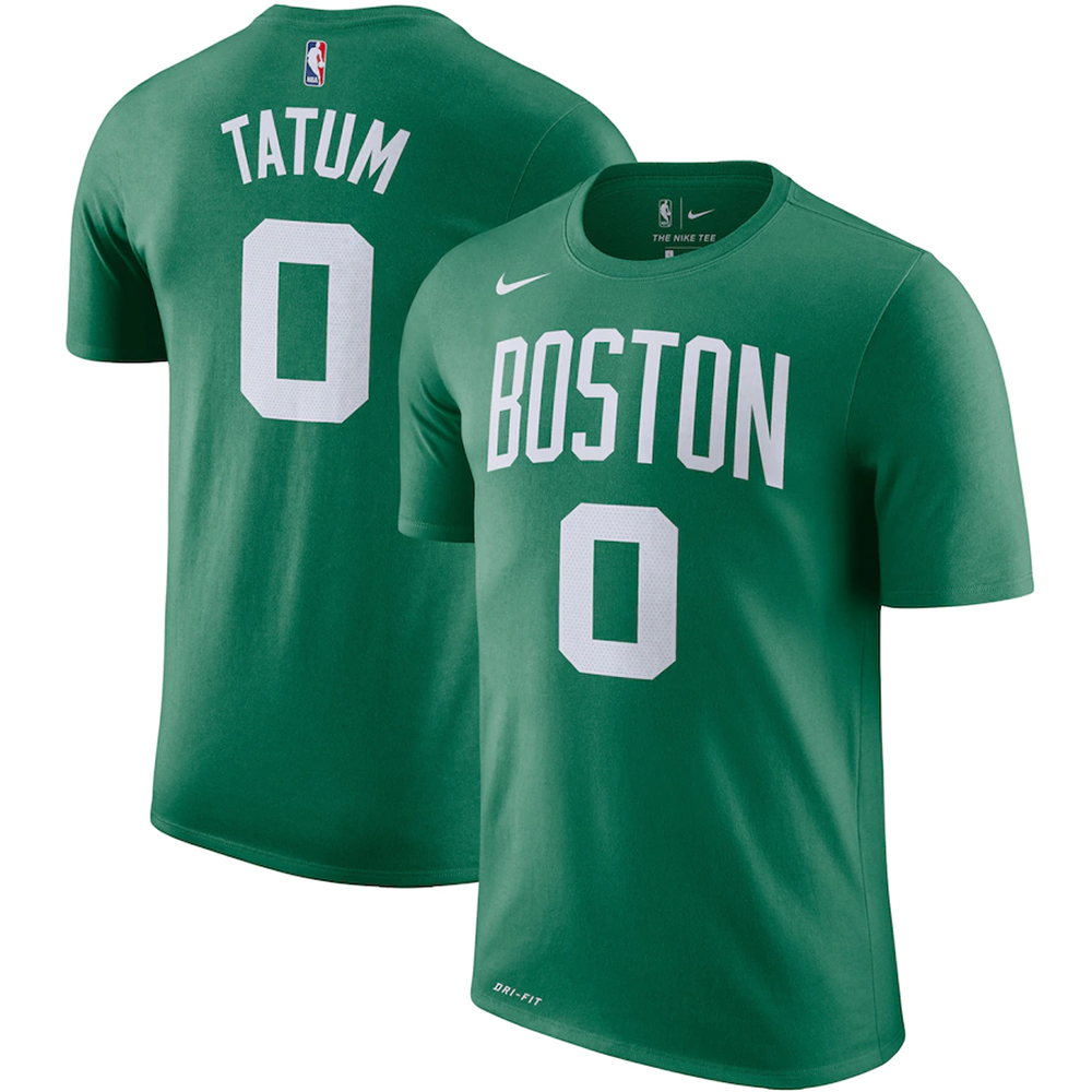 jayson tatum green and gold jersey