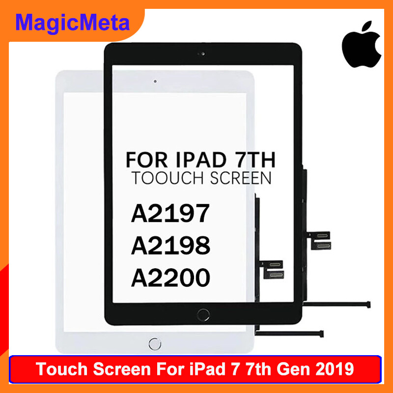 Magicmeta ban đầu 10.2 "màn hình cảm ứng cho ipad 7 7th gen 2019 a2197 a2198 a2200 lắp ráp 10.2 màn hình cảm ứng thay thế