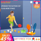 Weko Table tennis trainer Racket*2 Table tennis balls*3 Suction cup approx. 1m high 180 degree rebound Suitable for tiles/floors/marble etc. Easy to install Parent-child play Fun to develop