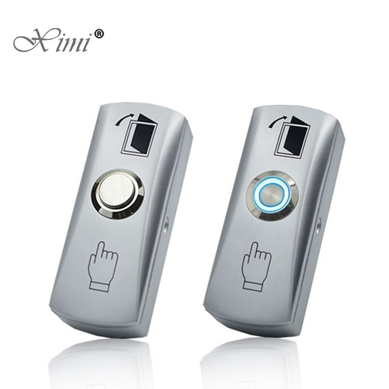 No com nút thoát cửa cổng led công tắc thoát hiểm cho hệ thống kiểm soát ra vào cửa công tắc nút nhả cửa thoát hiểm đẩy cửa