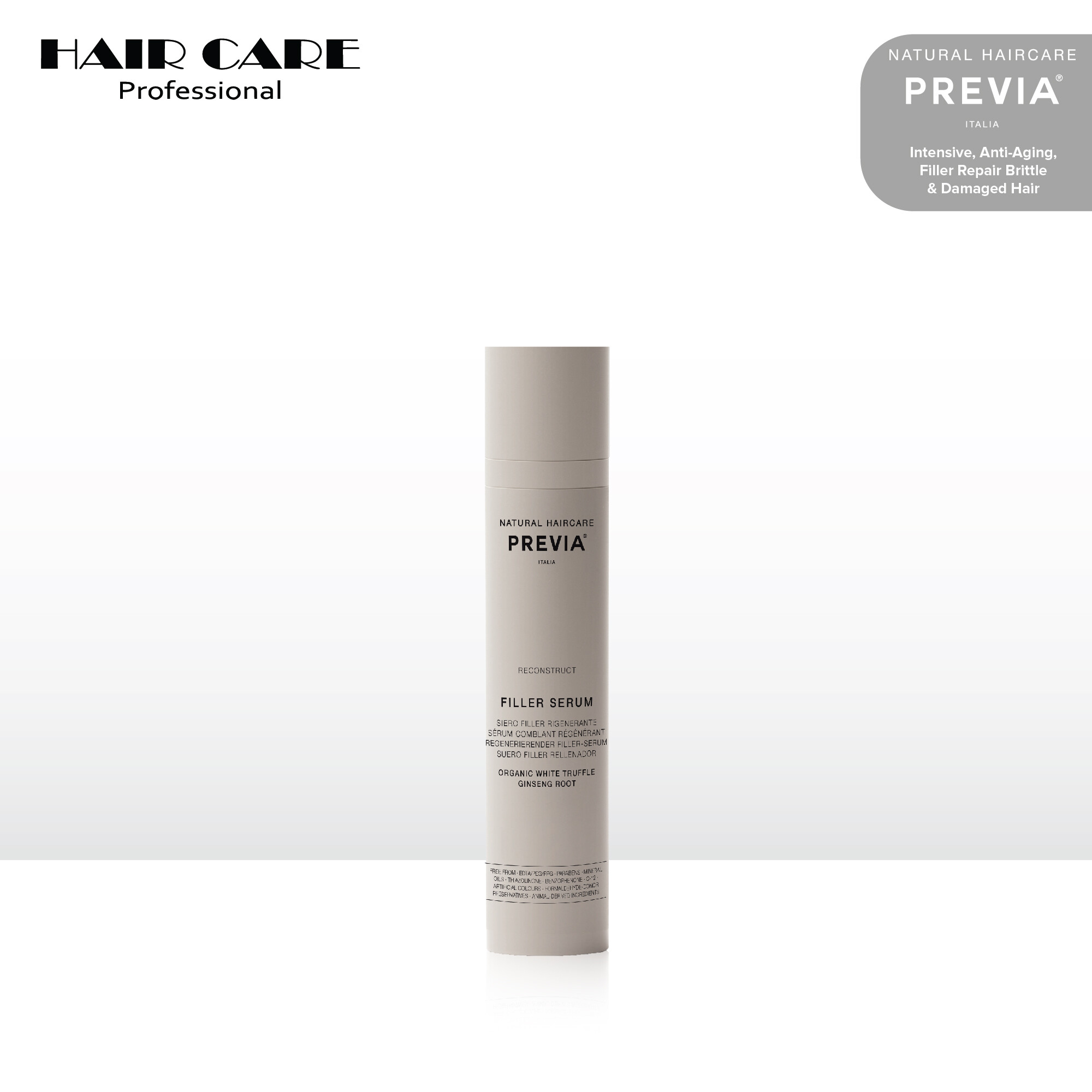 Gambar PREVIA FILLER SERUM 50ML  For Damaged Frizz Hair and Split Ends