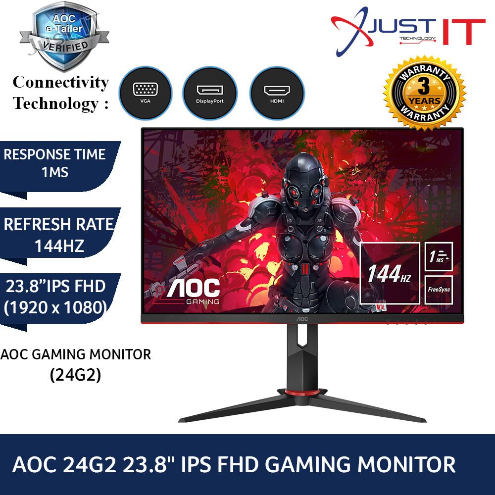 12+ Aoc 24 24G2U5/Bk 75Hz 1Ms PNG
