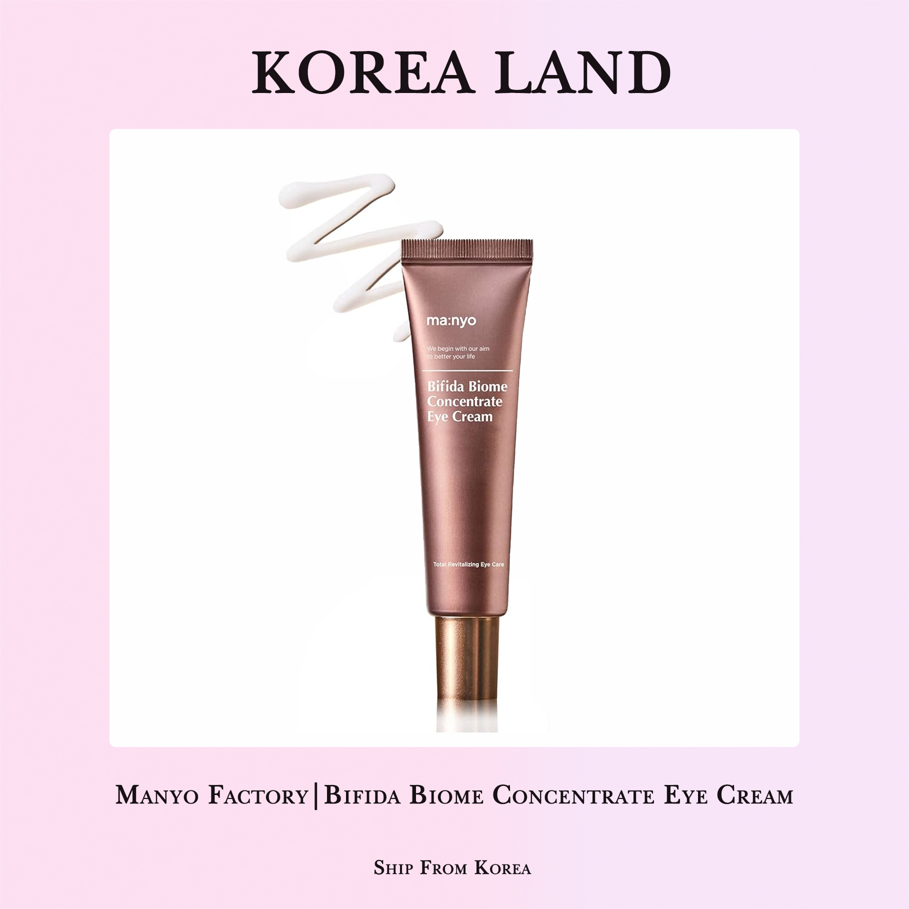Manyo Factory | Bifida biome tập trung Kem mắt