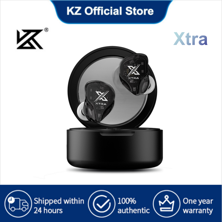 KZ Xtra Bluetooth 5.4 True Wireless in-Ear Buds with 32 Hours Playtime Truly Lossless HiFi Sound Quality Extreme Comfort and Multiple Performance Modes Active Noise Cancellation ราคา 2,430 บาท*ส่งฟรี