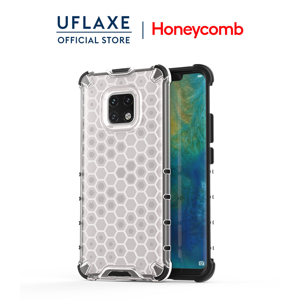 UFLAXE Honeycomb Ốp Cứng Chống Sốc cho Huawei Mate 20 / Mate 20 Pro / Mate 20X Ốp Điện Thoại Trong S