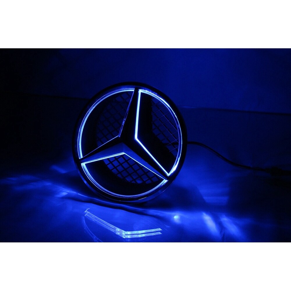 HYS NEW Multicolor LED Emblem Logo Grid LED Badge Front Light For Mercedes  Benz A/B/C/CLS/E/GLK/ML/GL/R Series | Lazada PH